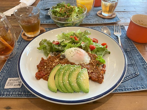 ドッグカフェランチメニュー